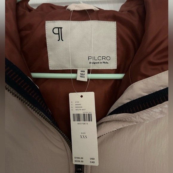 Pilcro Quilted Mix Liner Coat - Picture 5 of 5